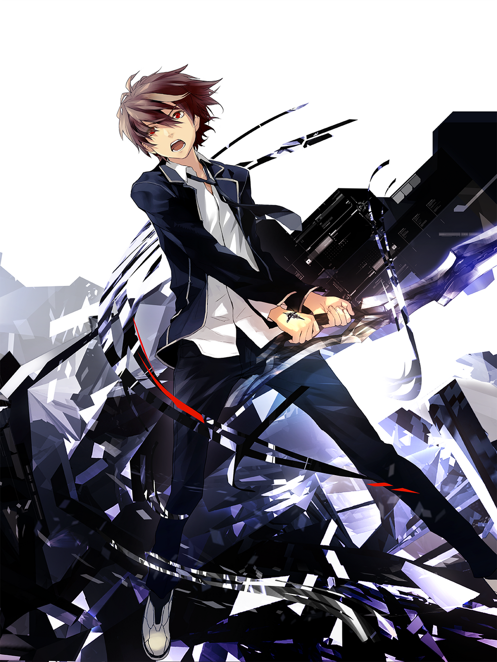 ギルティクラウン キャンバスボード　GUILTY_CROWN_001 GUILTY CROWN #BD1｜uncron store : panel